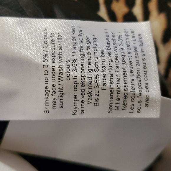 Ganni Leopard Print Linen Cotton Jacket Size 4 NWT'S - Picture 12 of 15